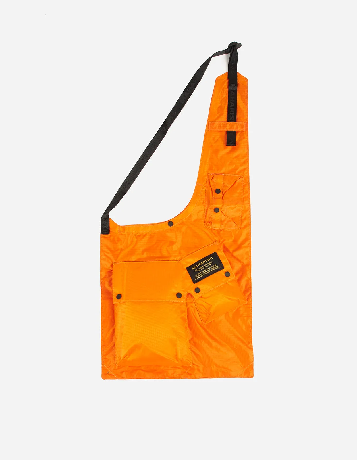 9638 Monk Sling Bag · Cotton Nylon Ripstop Orange