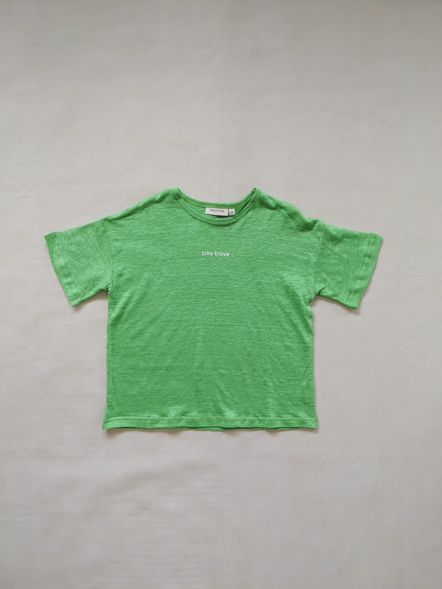 Aria Logo Tee Lime