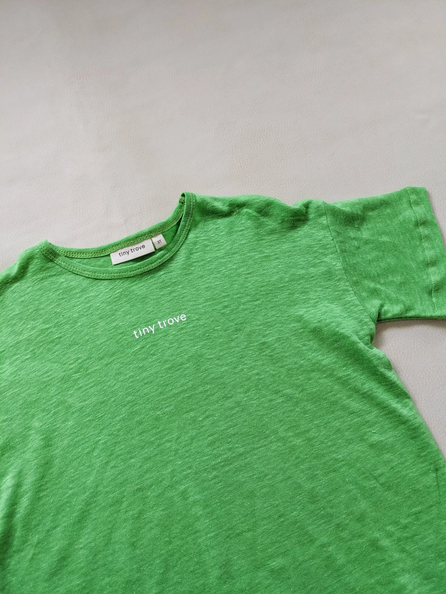 Aria Logo Tee Lime