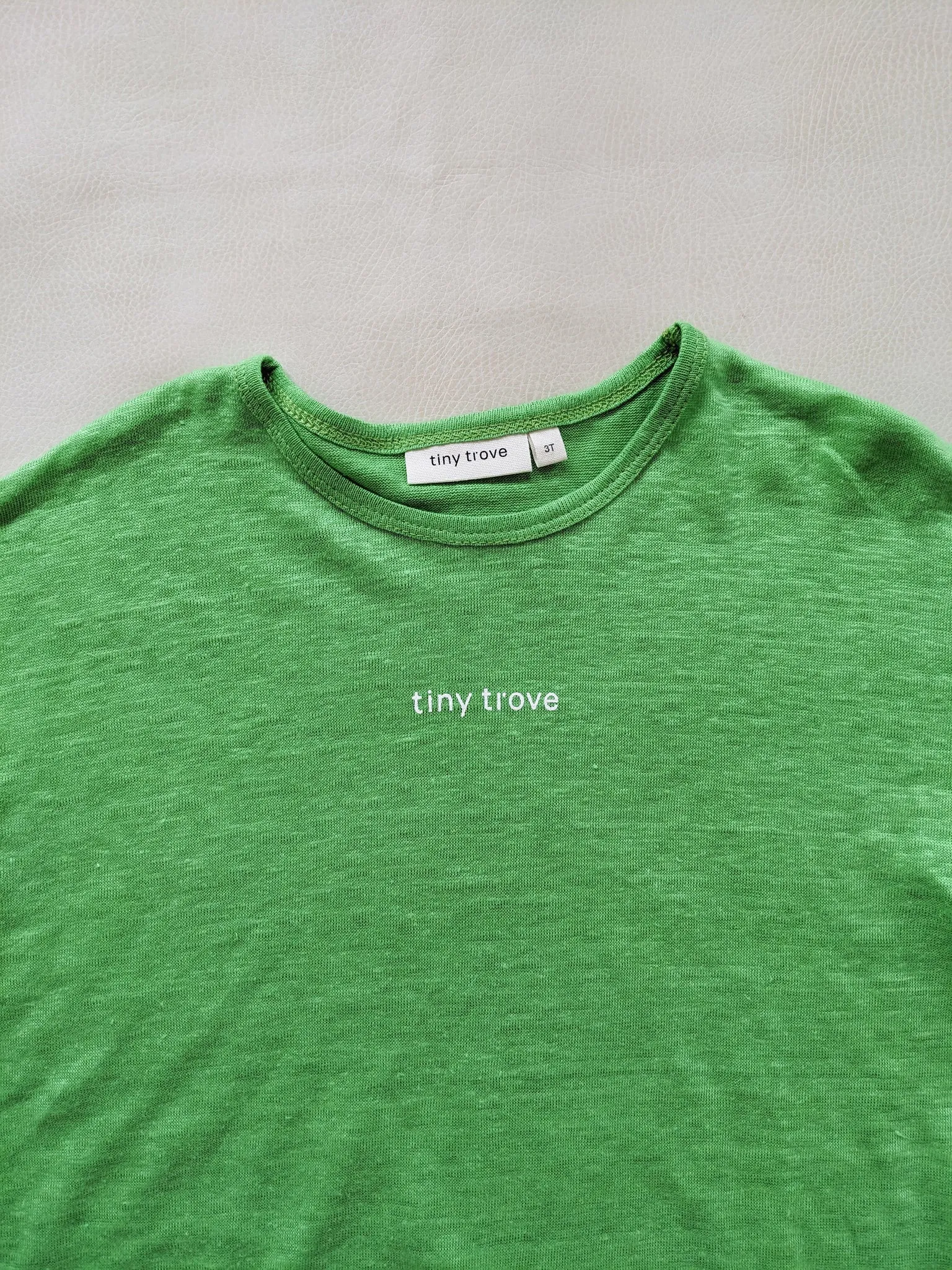 Aria Logo Tee Lime