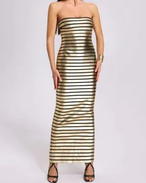 AZRA Metallic Bandage Dress