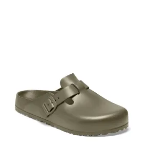 Birkenstock Women's Boston EVA Clog in Khaki Green