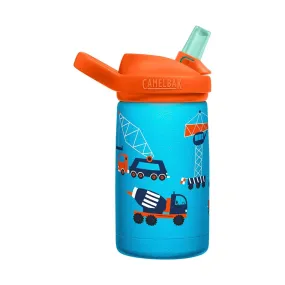 Camelbak Kids' 12oz Eddy Stainless Steel Water Bottle - Construction and Cranes