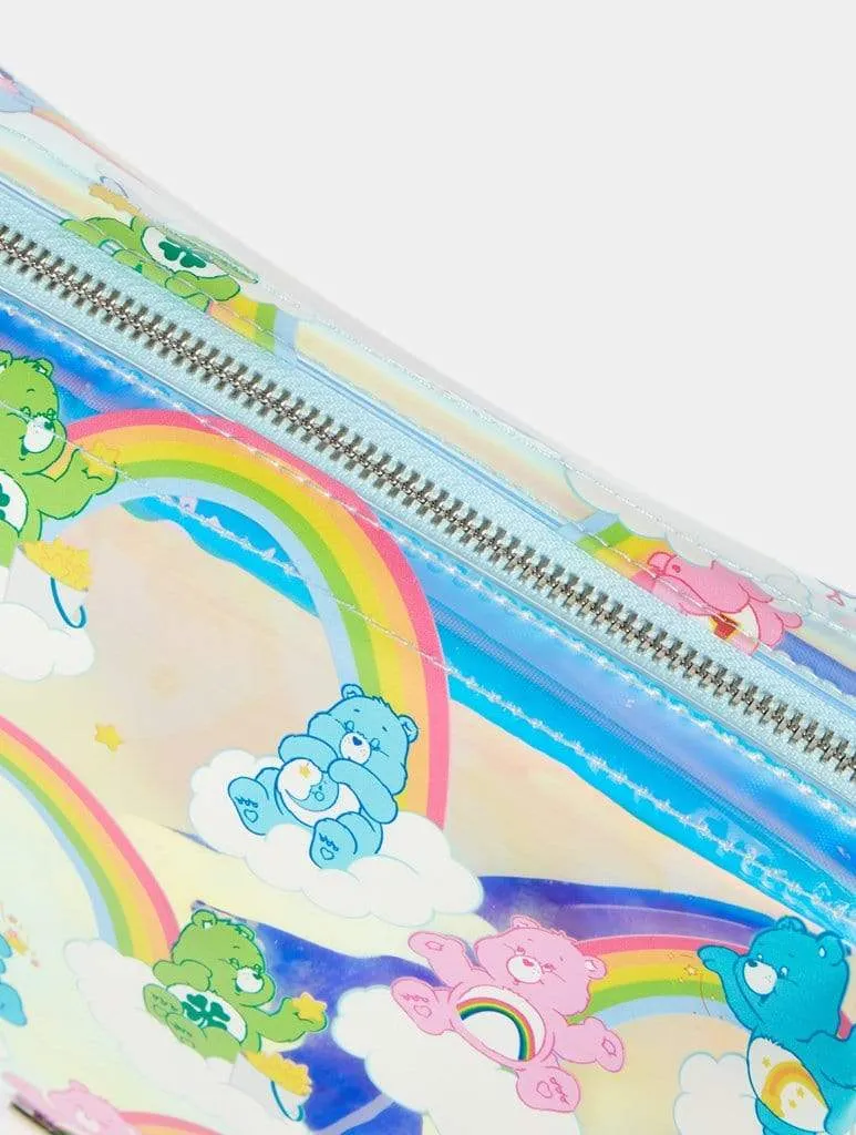 Care Bears x Skinnydip Rainbow Wash Bag