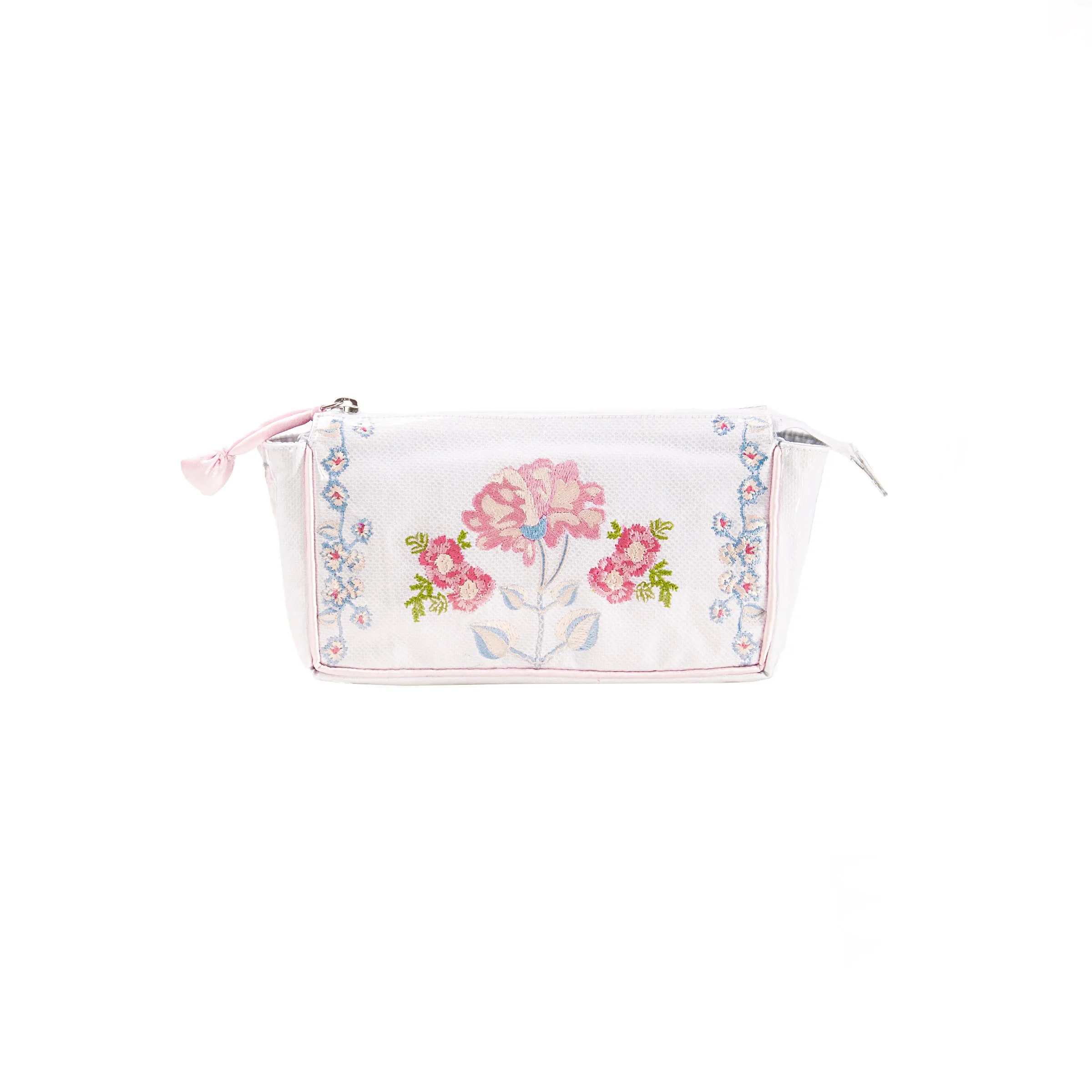 Embroidered Small Make-Up Bag