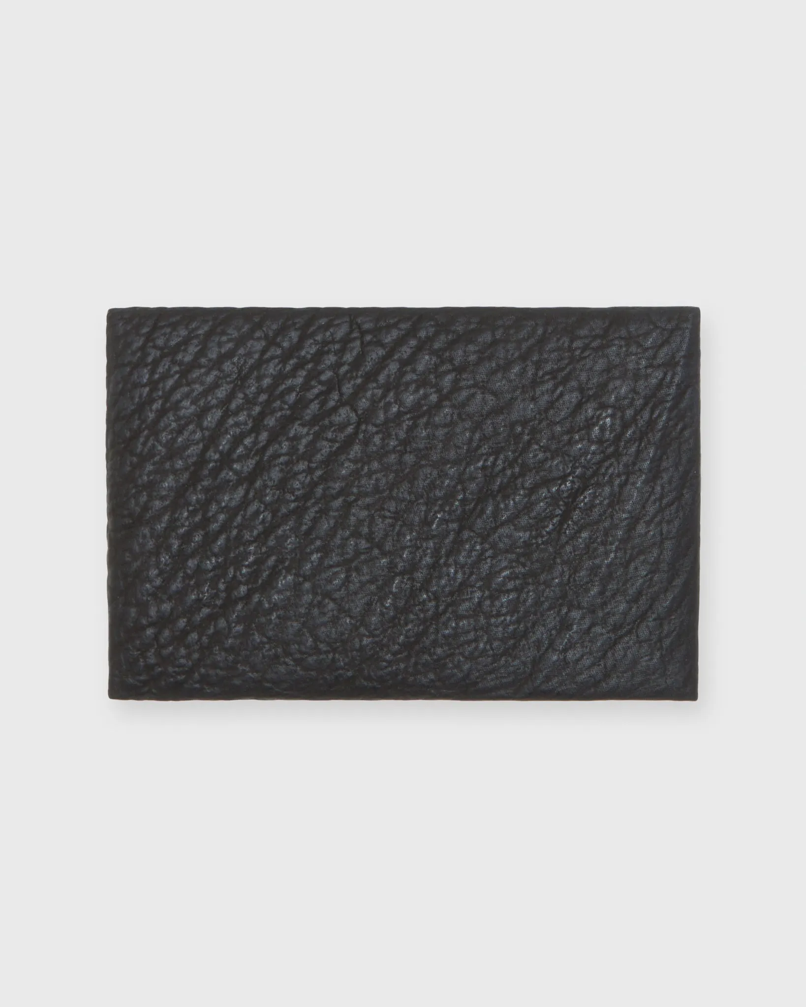 Envelope Card Holder in Chocolate Sharkskin