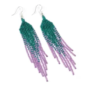 Fringe Earrings Teal Kit