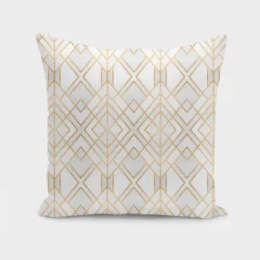 GOLDEN GEO  CUSHION PILLOW