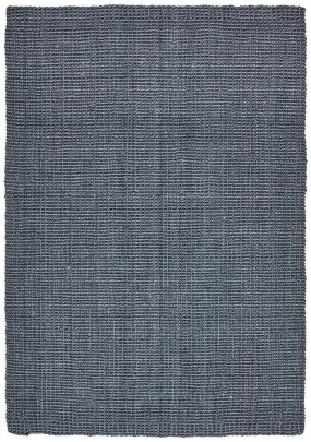 Hand-spun Jute Rug - Navy