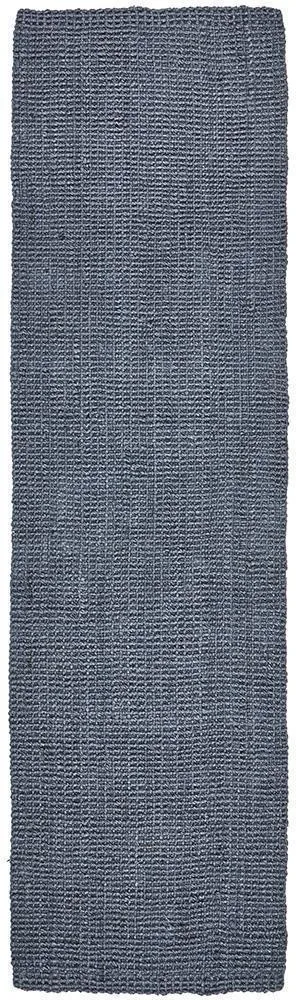 Hand-spun Jute Rug - Navy