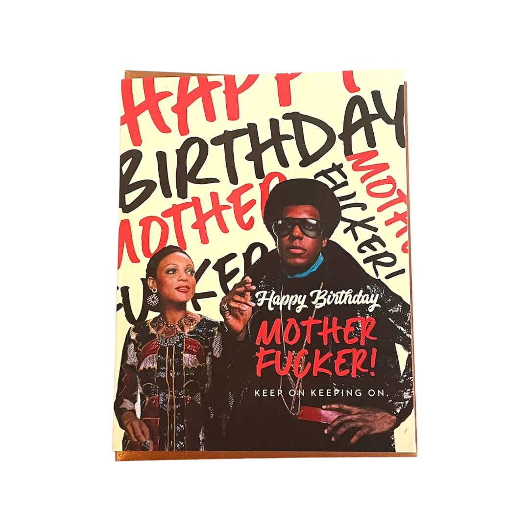 Happy Birthday MOFO Birthday Card