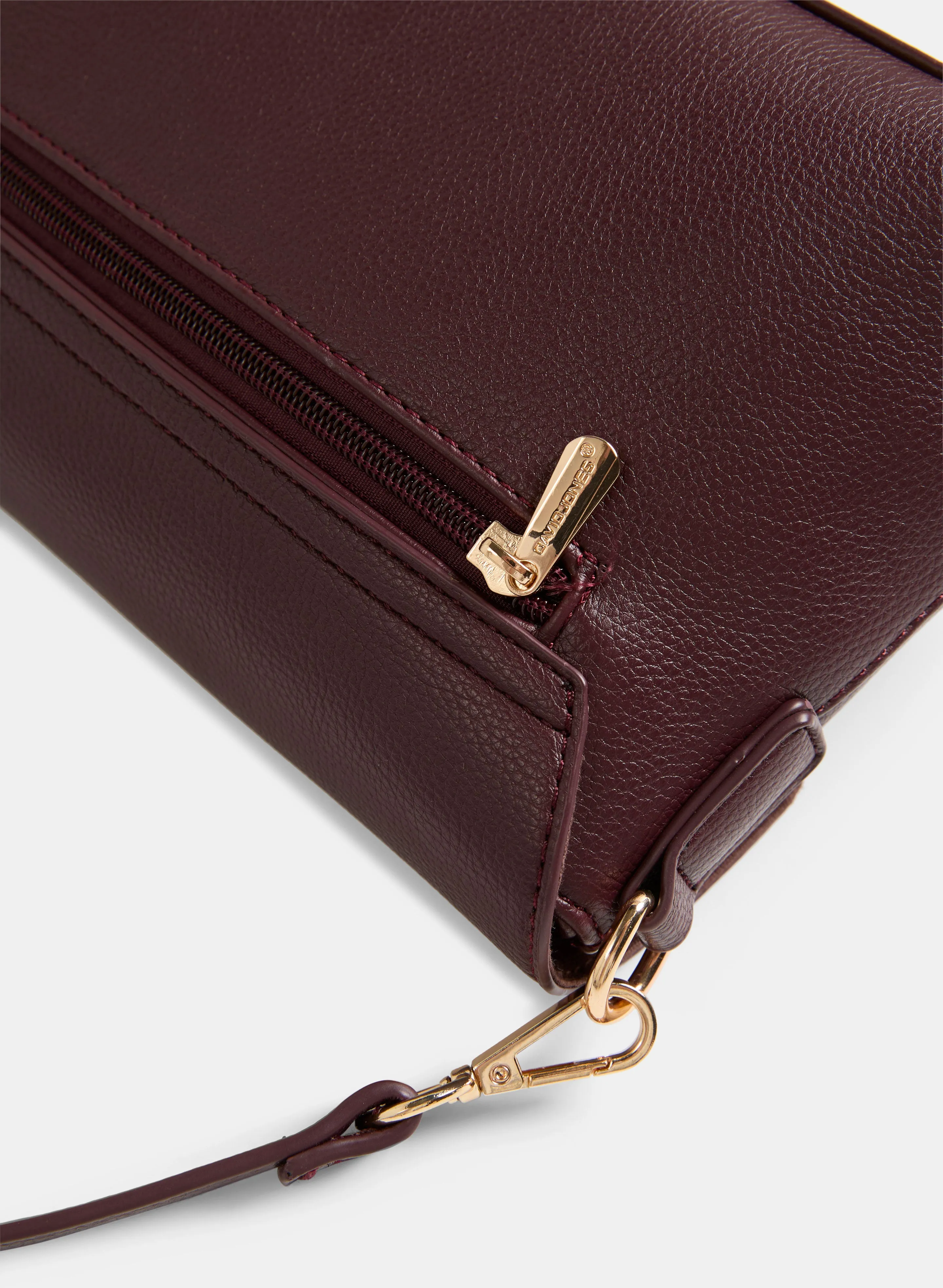 Metallic Detail Cross-Body Bag