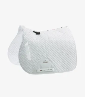 PEI Pony Plain Cotton GP/Jump Saddle Pad - White