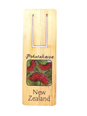 Pohutukawa Flower Bookmark