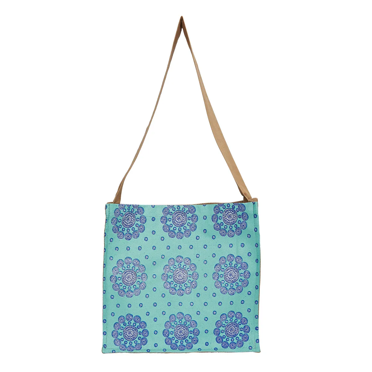 Seahorse Jute Tote Bag