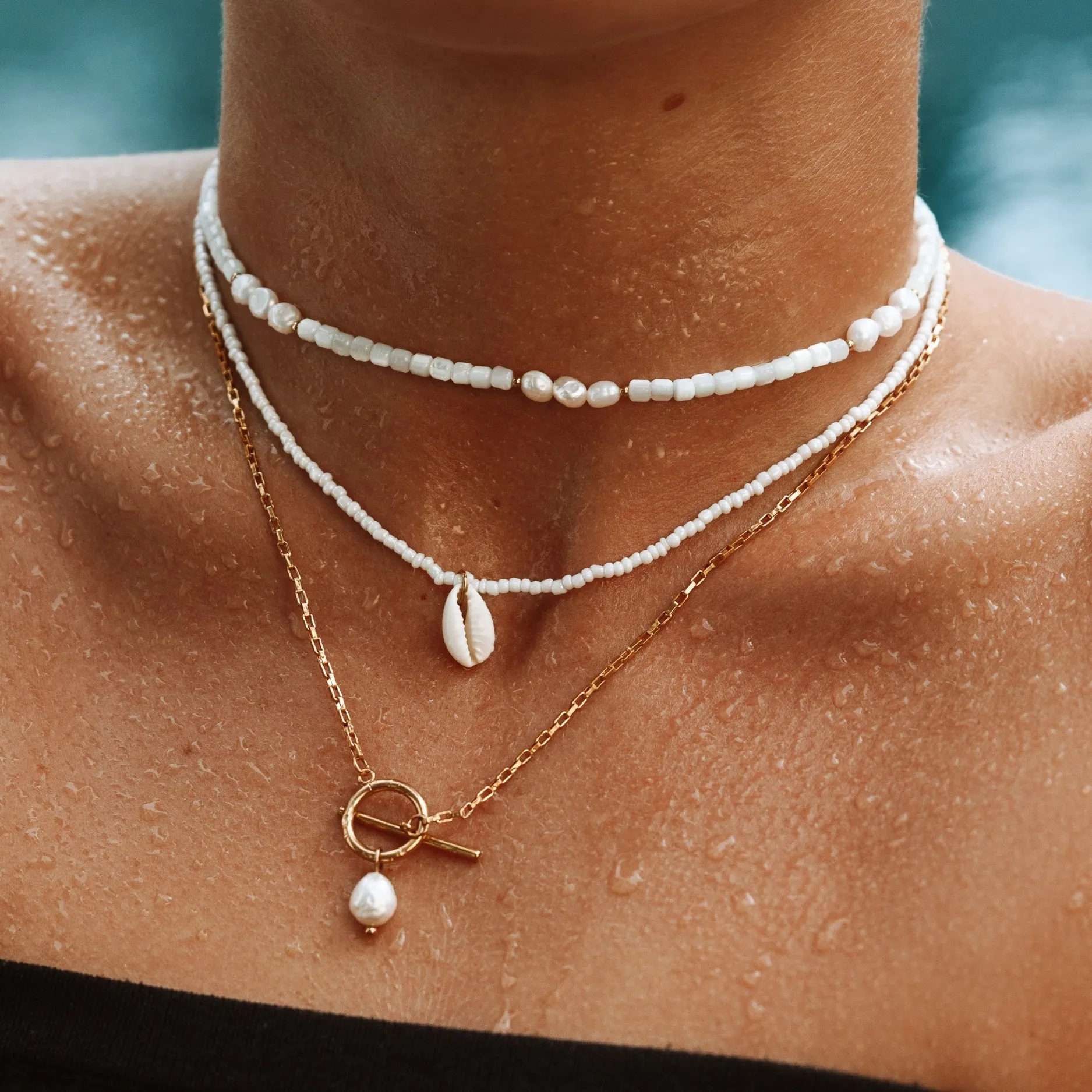 Secret Beach Shell Necklace