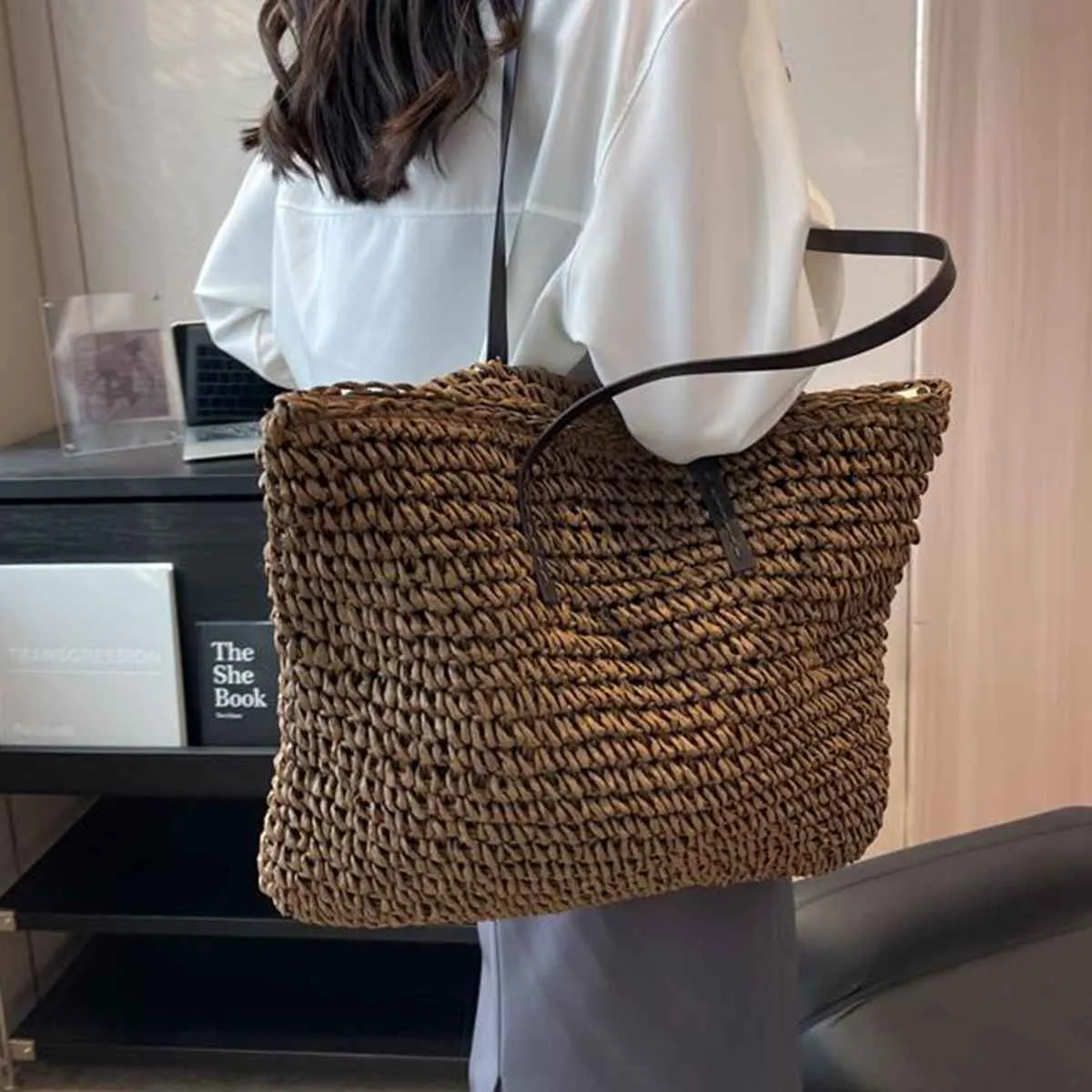 SunTote -  Woven straw bag